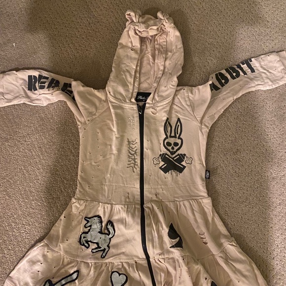 Plastic Jus zip up size 6Y - Picture 1 of 3